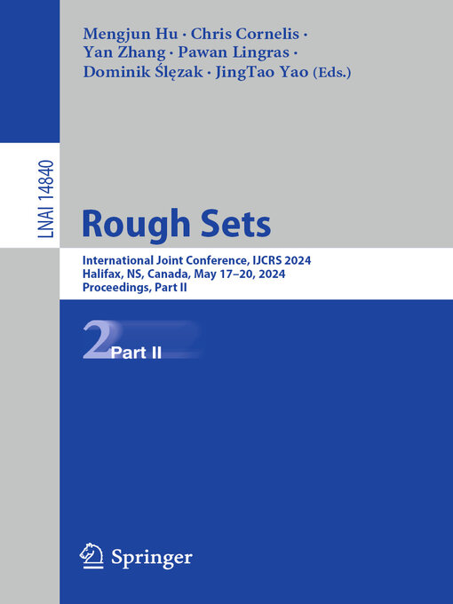 Title details for Rough Sets by Mengjun Hu - Available
